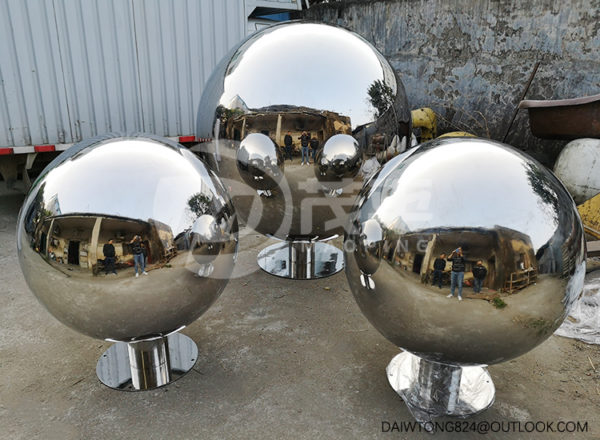 1500mm 1000mm large stainless steel hollow sphere