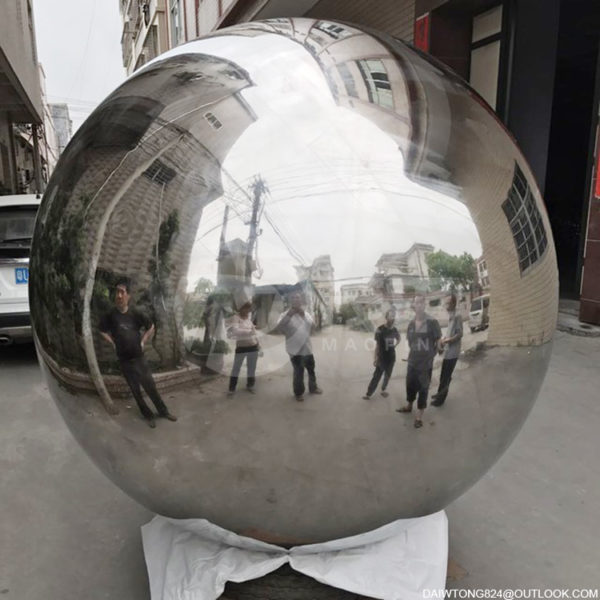 1900mm outdoor decorative metal steel sphere staring ball