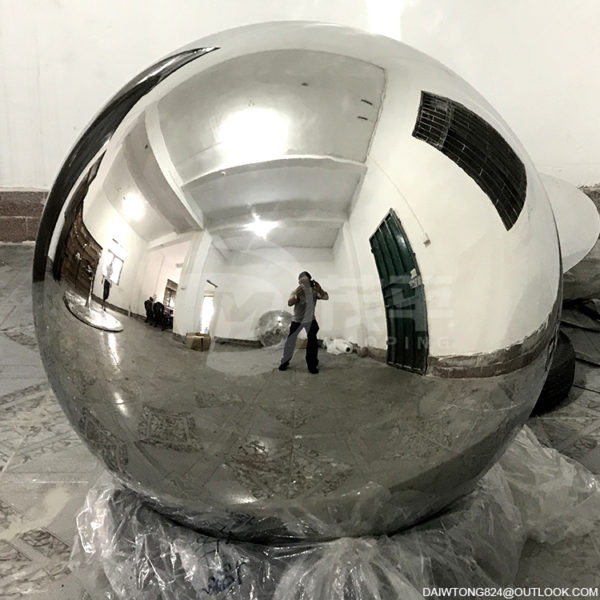 900mm aisi316L mirror polished stainless steel hollow sphere