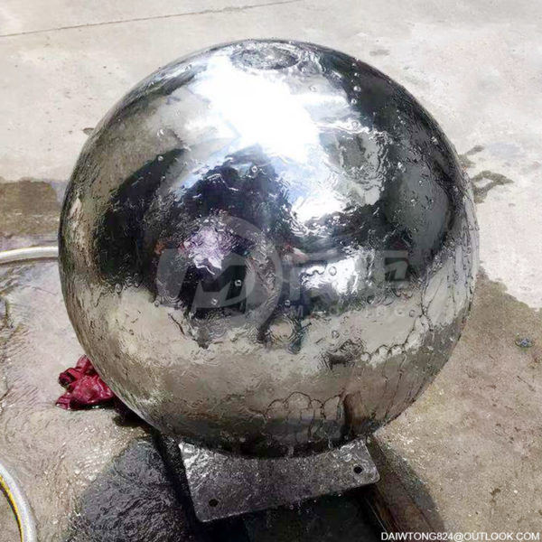 600mm stainless steel water Features Fountain sphere