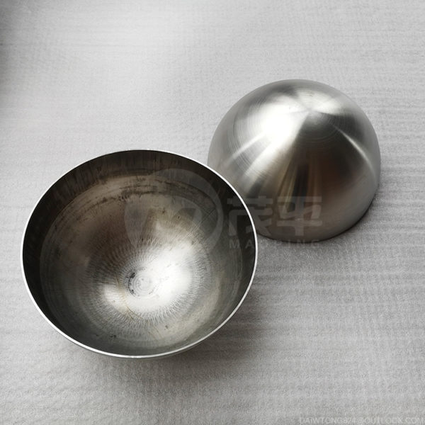 12" 24" 36" steel hemisphere Brushed metal dome