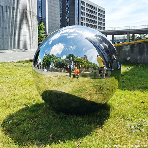 40 inches gazing balls for gardens 1000mm polished steel sphere