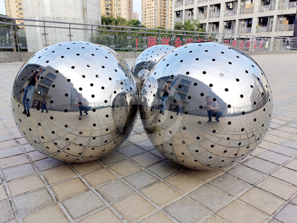 Stainless steel hole sphere