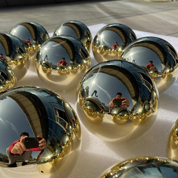 127mm mirror brass ball Hollow Brass Balls